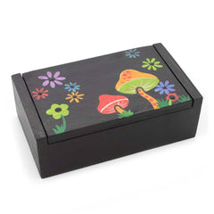 Dark Mushroom Box-Storage & Organisation-Siesta Crafts