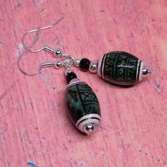 Arcadian Eye Earrings-Earrings-Siesta Crafts
