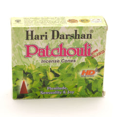 Patchouli Hari Incense Cones-Cone Incense-Siesta Crafts