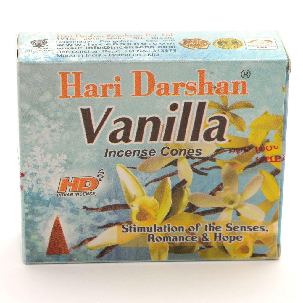 Vanilla Hari Incense Cones-Cone Incense-Siesta Crafts