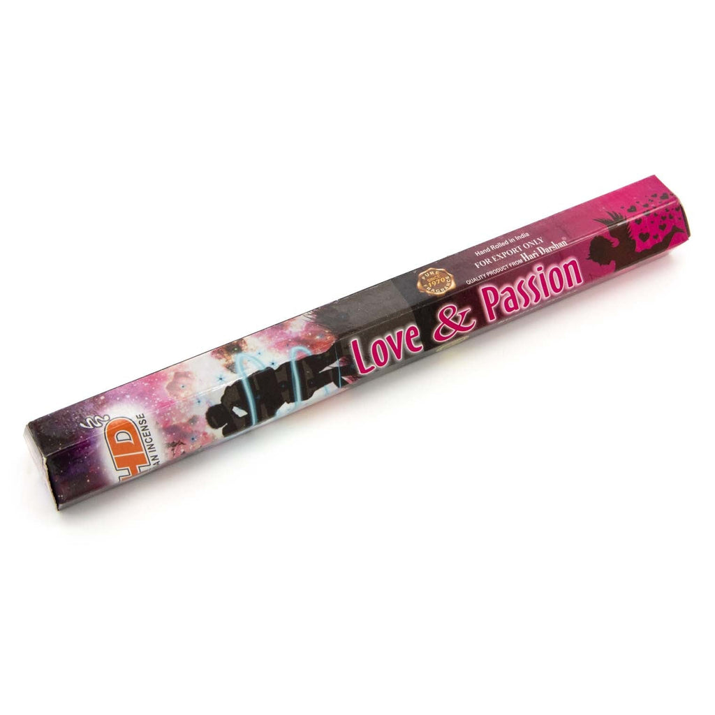 Love and Passion Hexagon Incense-Stick Incense-Siesta Crafts