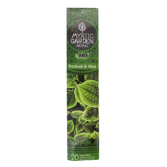 Mystic Garden Patchouli and Mint Incense-Stick Incense-Siesta Crafts