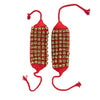 Nacha Resham Ankle Bells - Five Line (pair)-Chimes & Bells-Siesta Crafts