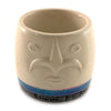 Face Design Soapstone Planter-Plant Pots, Vases & Hangers-Siesta Crafts