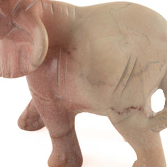 Standing Soapstone Elephant-Ornaments & Figurines-Siesta Crafts