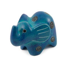 Small Soapstone Elephant-Ornaments & Figurines-Siesta Crafts
