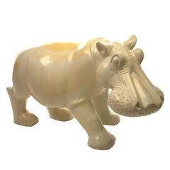 Giant Soapstone Hippo Statue No.19-Home Décor-Siesta Crafts