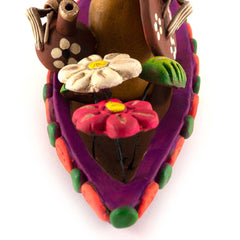 Calavera in a Boat-Ornaments & Figurines-Siesta Crafts