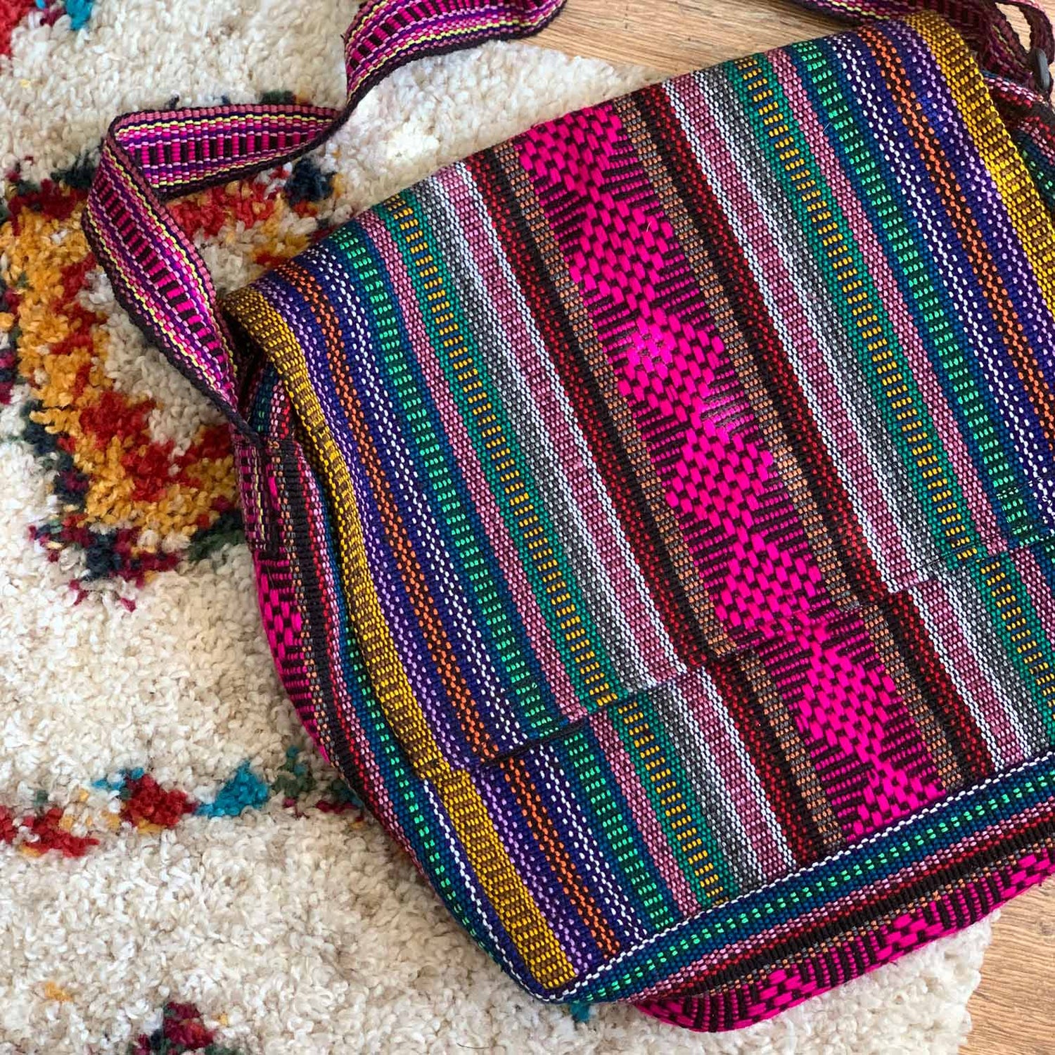 Vistoso Satchel-Bags & Purses-Siesta Crafts