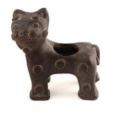 Jaguar Clay Figure-Ornaments & Figurines-Siesta Crafts