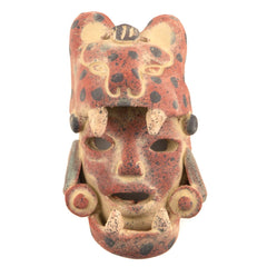 Jaguar Warrior Mask-Central & South American-Siesta Crafts