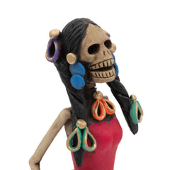 Medium Catrina Ceramic No.37-Ornaments & Figurines-Siesta Crafts