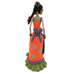 Medium Catrina Ceramic No.39-Ornaments & Figurines-Siesta Crafts