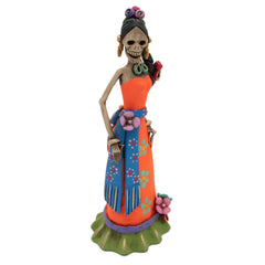 Medium Catrina Ceramic No.39-Ornaments & Figurines-Siesta Crafts
