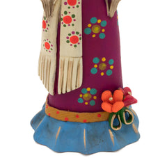 Medium Catrina Ceramic No.40-Ornaments & Figurines-Siesta Crafts