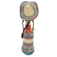 Medium Catrina Ceramic No.45-Ornaments & Figurines-Siesta Crafts