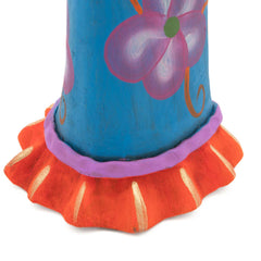 Medium Catrina Ceramic No.49-Ornaments & Figurines-Siesta Crafts