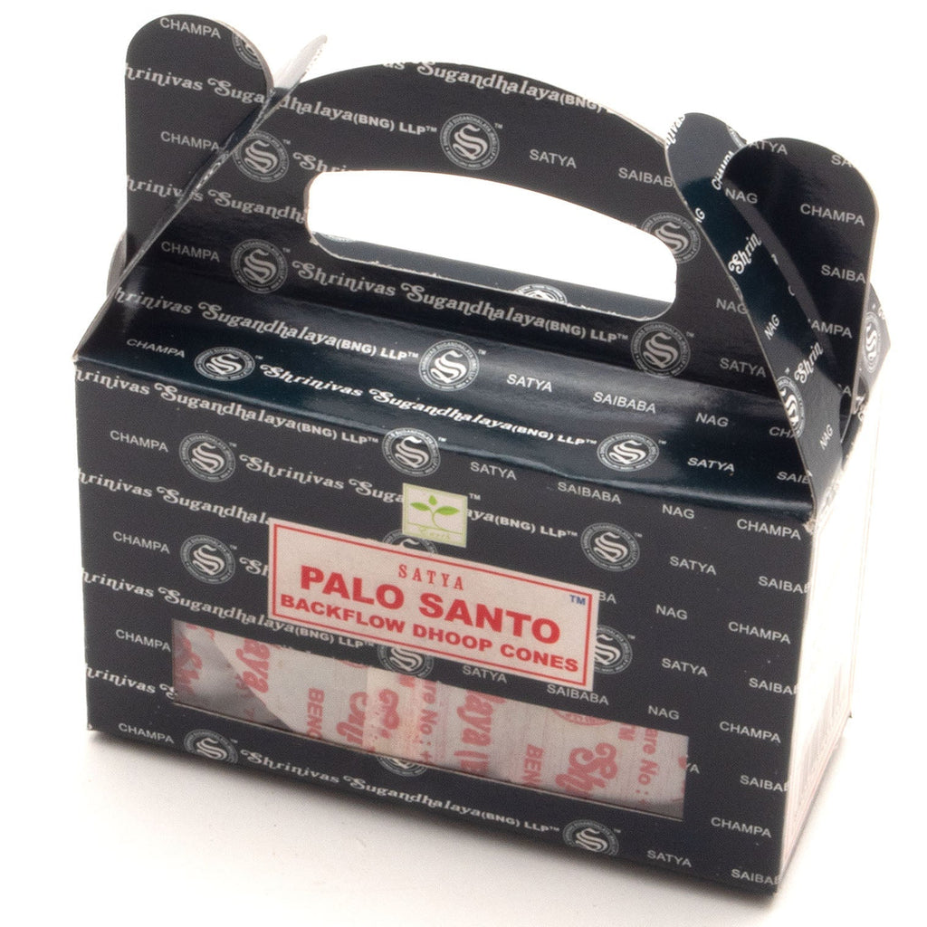 Satya Palo Santo Backflow Cones-Cone Incense-Siesta Crafts