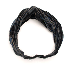 Stripy Cotton Hairband-Hair Accessories-Siesta Crafts