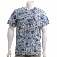 Chakra Hands Tie Dye T-Shirt-T-Shirts-Siesta Crafts