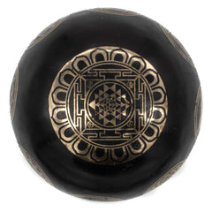 Mustang Black Singing Bowl-Singing Bowls-Siesta Crafts