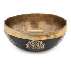 Mustang Black Singing Bowl-Singing Bowls-Siesta Crafts