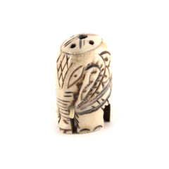 Carved Bone Elephant Incense Holder-Incense Holders-Siesta Crafts