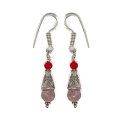 Nepalese Tubular Earrings-Earrings-Siesta Crafts
