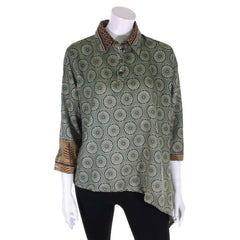 Ladies Recycled Sari Shirt