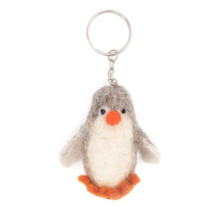 Penguin Felt Keyring-Keyrings & Bag Charms-Siesta Crafts