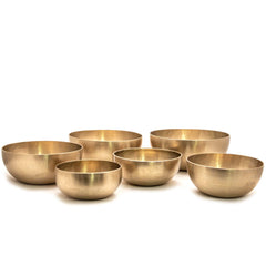 Top Quality Seven-Metal Bowl Therapy Set of Six-Singing Bowls-Siesta Crafts