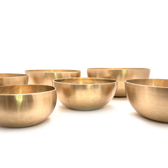 Top Quality Seven-Metal Bowl Therapy Set of Six-Singing Bowls-Siesta Crafts