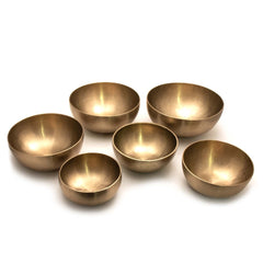Top Quality Seven-Metal Bowl Therapy Set of Six-Singing Bowls-Siesta Crafts