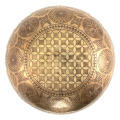 Buddha Etched Singing Bowl No.18-Singing Bowls-Siesta Crafts
