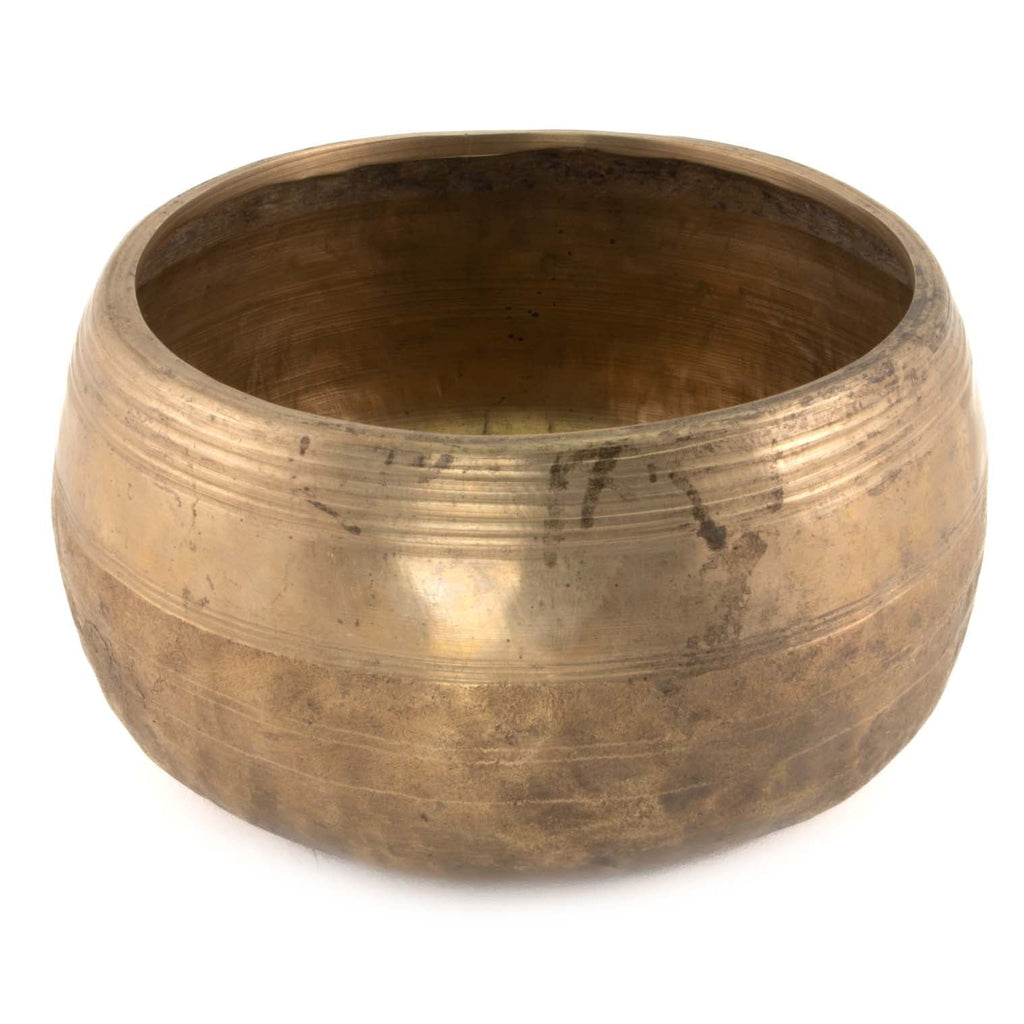 Antique Mani Singing Bowl No.42-Singing Bowls-Siesta Crafts