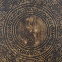 Yin Yang Etched Gong No.72-Gongs-Siesta Crafts
