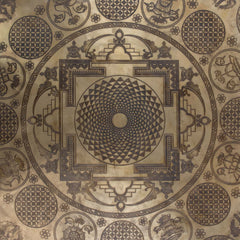 Vajra Mandalas Etched Gong No.75-Gongs-Siesta Crafts
