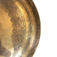 Cloud Yogi Etched Gong No.79-Gongs-Siesta Crafts