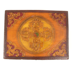 Tibetan Style Box with Feet-Furniture-Siesta Crafts