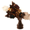 Gold Plated Copper and Crystal Phurba-Buddhism-Siesta Crafts