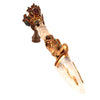 Gold Plated Copper and Crystal Phurba-Buddhism-Siesta Crafts
