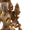 Himalayan Quartz Crystal White Tara Statue-Buddhism-Siesta Crafts