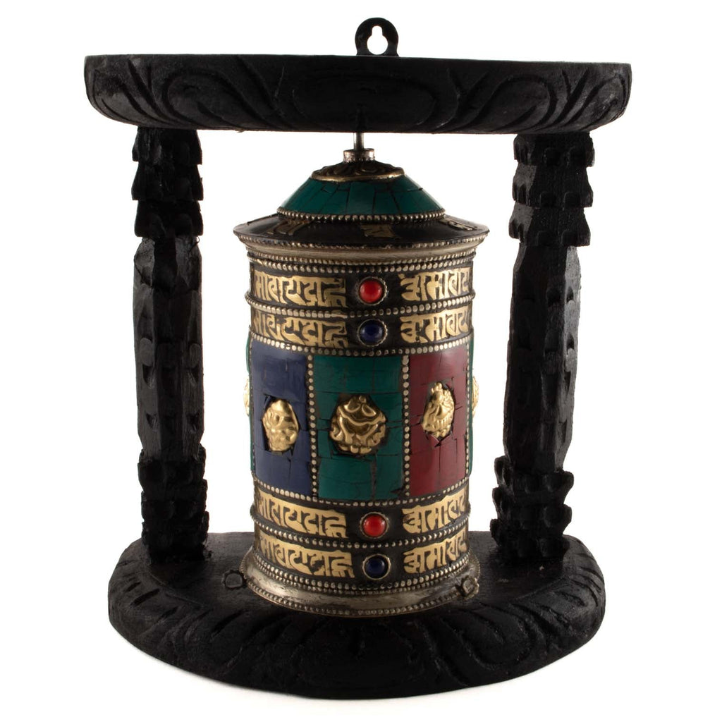Special Wall Prayer Wheel No.288-Buddhism-Siesta Crafts