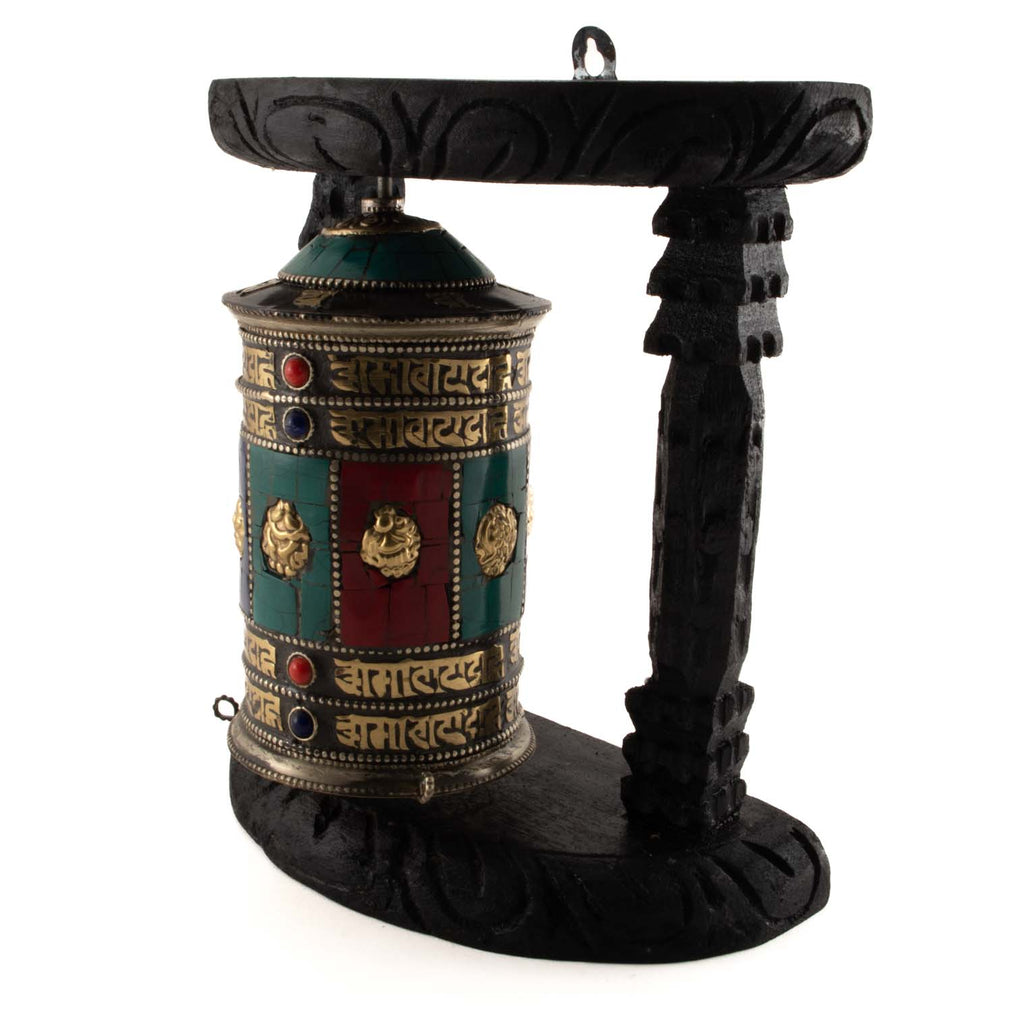 Special Wall Prayer Wheel No.288-Buddhism-Siesta Crafts