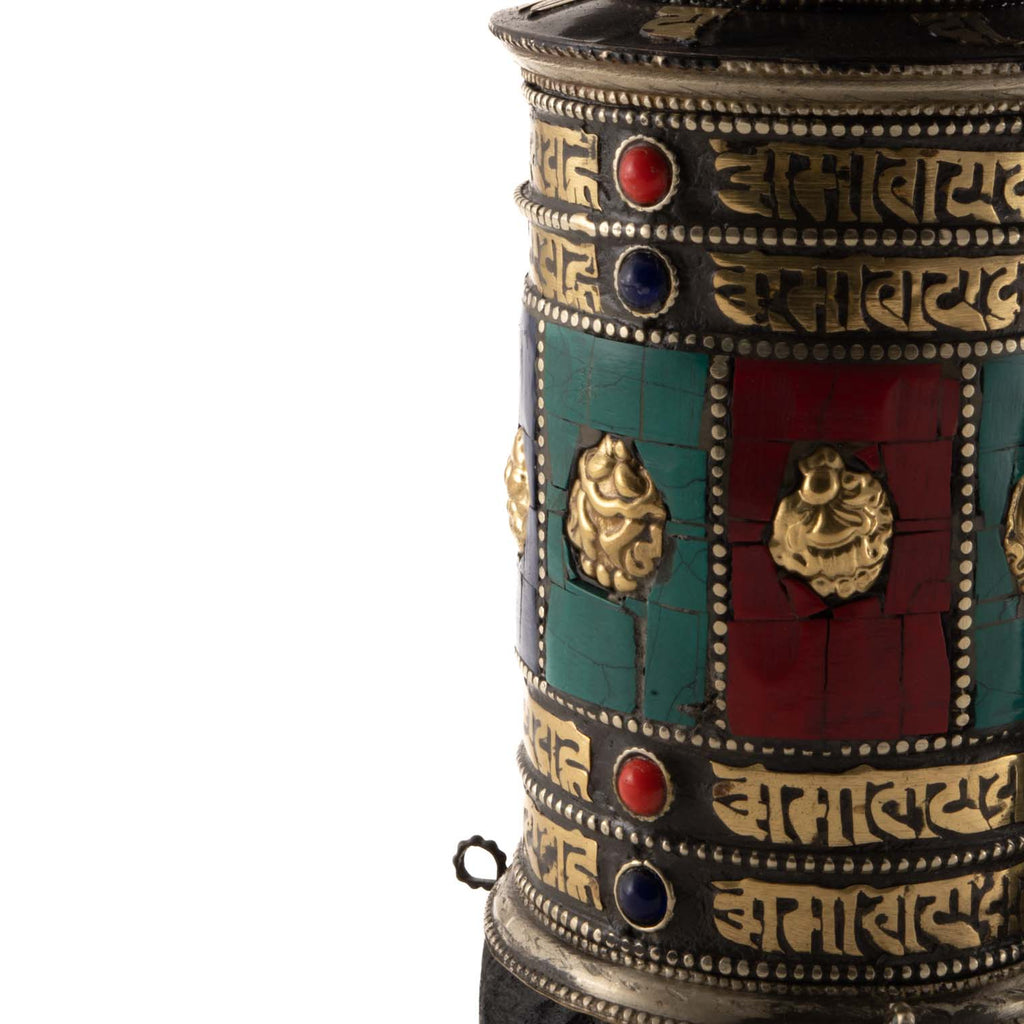 Special Wall Prayer Wheel No.288-Buddhism-Siesta Crafts