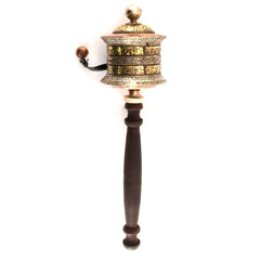 Special Copper Prayer Wheel No.292-Buddhism-Siesta Crafts