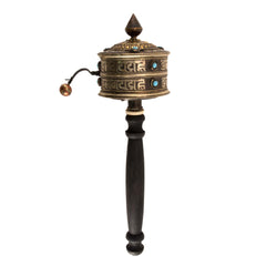 Special Copper Prayer Wheel No.299-Buddhism-Siesta Crafts