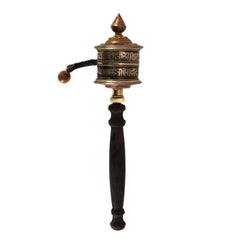 Special Copper Prayer Wheel No.302-Buddhism-Siesta Crafts