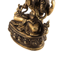Brass Kharchheri Statue No.311-Buddhism-Siesta Crafts