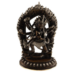 Brass Mahankal Statue No.319-Buddhism-Siesta Crafts